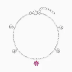 Silver Chords of Love Bracelet