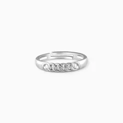 Silver Classic Chain Ring for Him