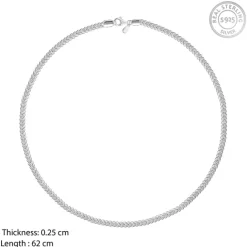Silver Classic Love Chain for Him