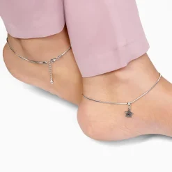 Silver Classic Star Anklet