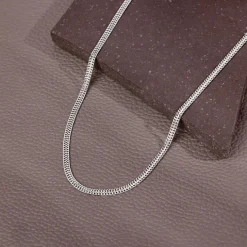 Silver Classic Style Chain For Him