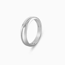 Silver Classical Ring For Him