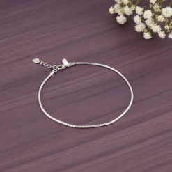 Silver Classy Anklet