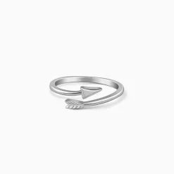 Silver Classy Arrow Ring