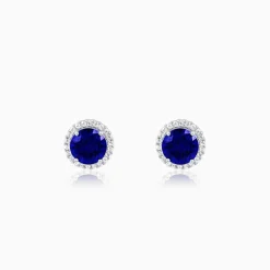 Silver Cobalt Dreams Earrings