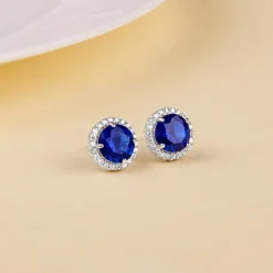 Silver Cobalt Dreams Earrings