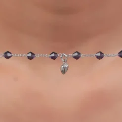 Silver Colourful Beads Bracelet