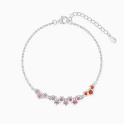 Silver Colourful Shine Bracelet