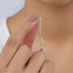 Silver Confident You Earrings