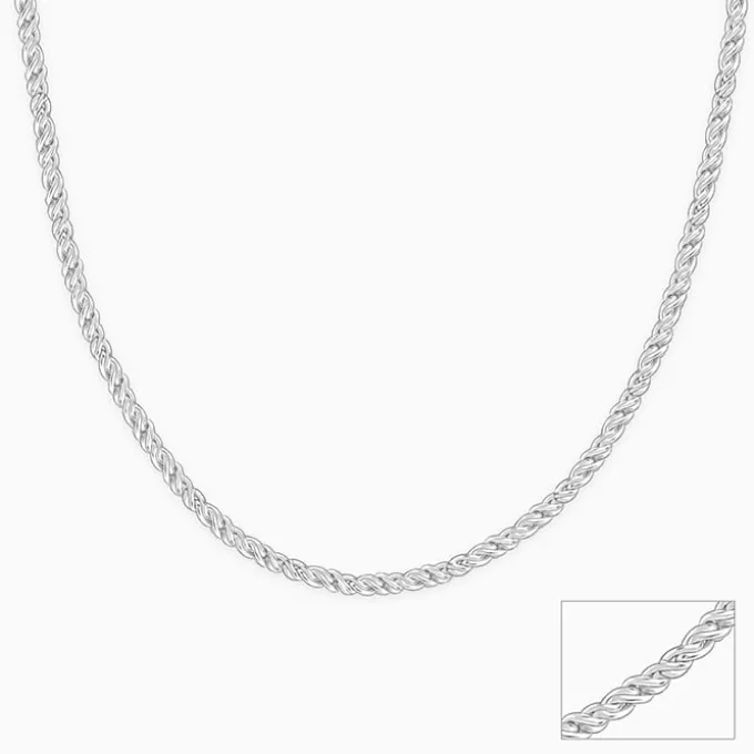 Silver Crest Chain For Him