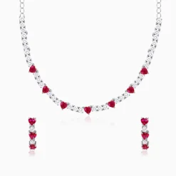 Silver Crimson Crush Set