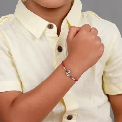 Silver Cute Duck Rakhi