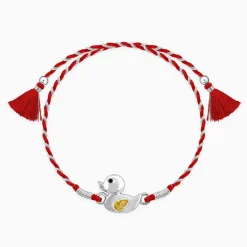 Silver Cute Duck Rakhi