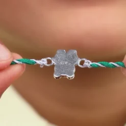 Silver Cute Panda Rakhi for Kids