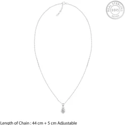 Silver Cute Zirconia Set