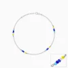 Silver Dawn Glow Anklet