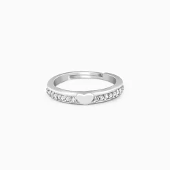 Silver Deeply in Love Ring