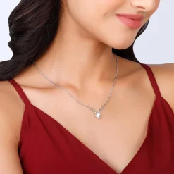 Silver Deer Heart Set