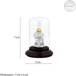 Silver Dhana Lakshmi Idol