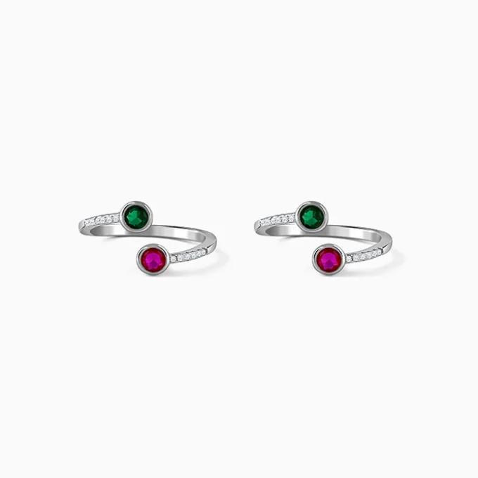 Silver Dhanya Toe Rings