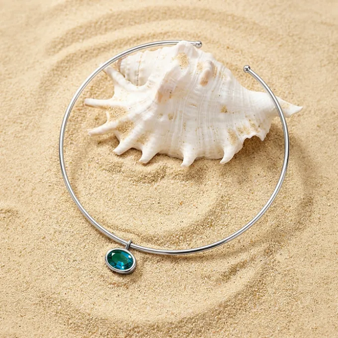 Silver Dike Necklace