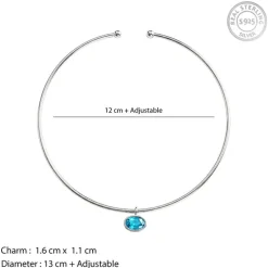 Silver Dike Necklace