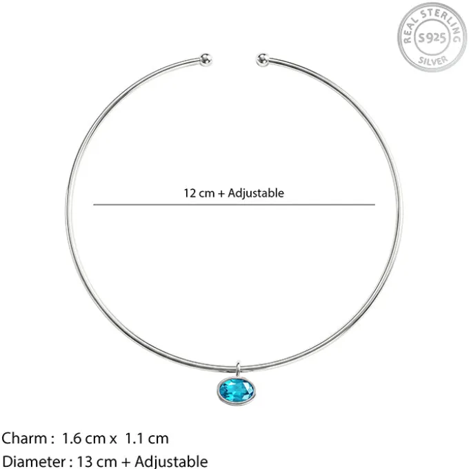 Silver Dike Necklace