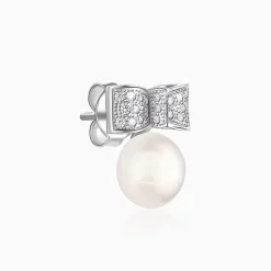 Silver Dreamy Pearls Earrings