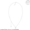 Silver Drip of Delight Necklace