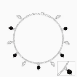 Silver Dua Kids Anklet