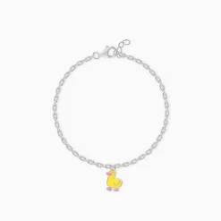 Silver Duckling Kids Bracelet (0 - 2 Years)