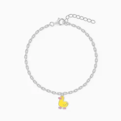Silver Duckling Kids Bracelet (2 - 8 Years)