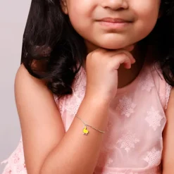 Silver Duckling Kids Bracelet (2 - 8 Years)