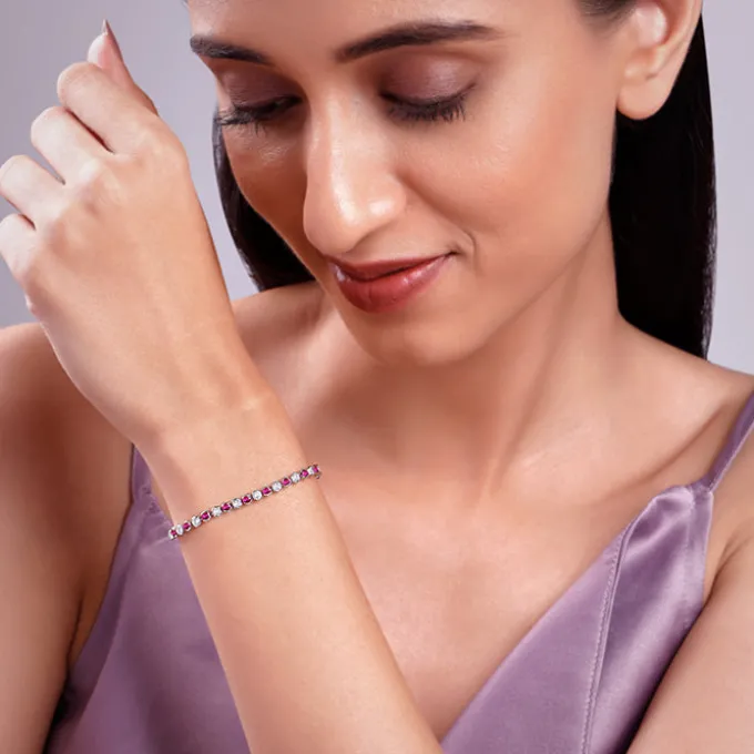 Silver Duo Luminous Bracelet
