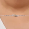 Silver Duoheart Bracelet