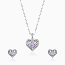 Silver Echo of Love Set