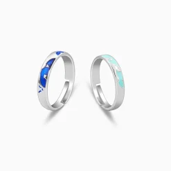 Silver Ecstasy Couple Bands