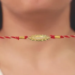 Silver Ekadanta Rakhi Combo (Set of 3)