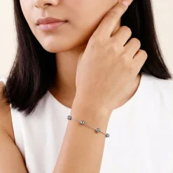 Silver Emma Bracelet