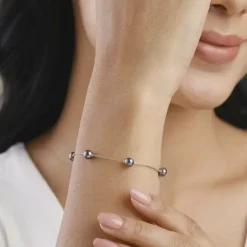 Silver Emma Bracelet