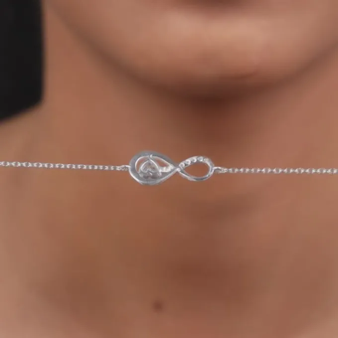 Silver Endlessly Yours Bracelet