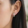 Silver Endlessly Yours Earrings