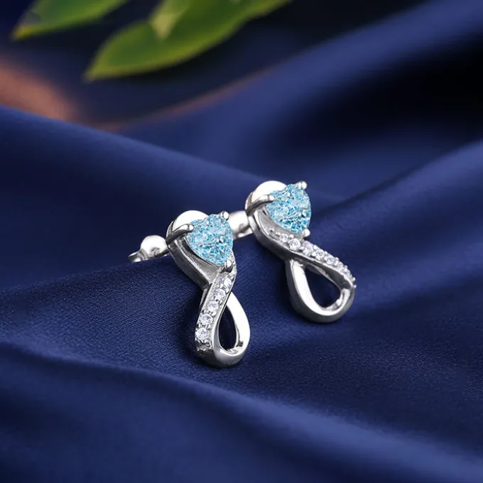 Silver Endlessly Yours Earrings