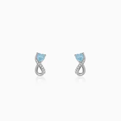Silver Endlessly Yours Earrings