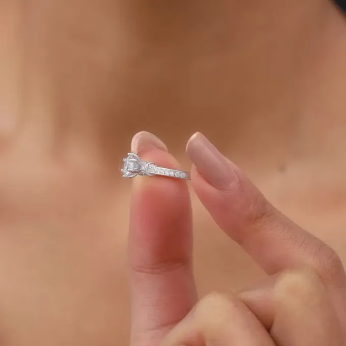 Silver Enfold Ring