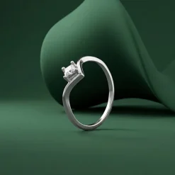 Silver Eterna Prism Ring (Size 12)