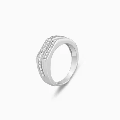 Silver Eternal Path Ring For Him