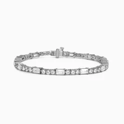 Silver Eternity Row Bracelet