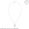 Silver Ethereal Flow Pendant with Link Chain