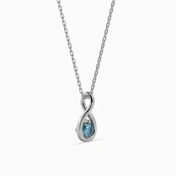 Silver Euanthe Pendant with Link Chain